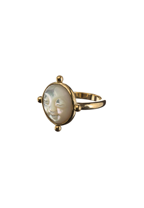 Helene Mother of Pearl Ring