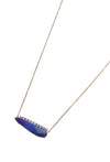 Midnight Swell 9K Gold Australian Opal Necklace