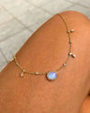 Nina Opal Shaker Necklace in 14K Gold