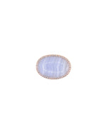 Blue Lace Agate Ring - Antonia Y. Jewelry