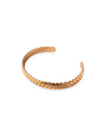 Gold Cuff Braided Bangle