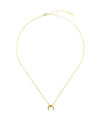 Luna Crescent Moon Dainty Necklace