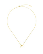 Luna Crescent Moon Dainty Necklace