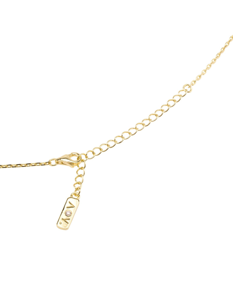 Luna Crescent Moon Dainty Necklace