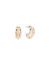 Elara 3-tone Hoops