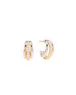 Elara 3-tone Hoops