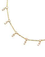Faye Shaker Necklace in 14K Gold