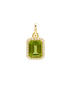 Suri Gemstone Pendant in Peridot