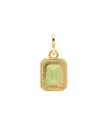 Suri Gemstone Pendant in Peridot