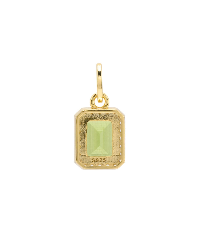 Suri Gemstone Pendant in Peridot