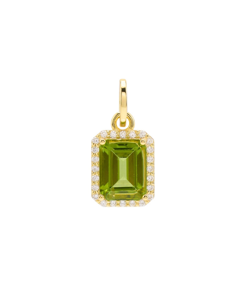 Suri Gemstone Pendant in Peridot