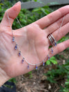 14K Tanzanite Shaker Necklace