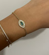 Alexa 18K Evil Eye Bracelet