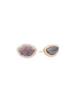 Kiss Opal Lips Stud in 14K Gold