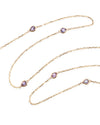 Laina Sapphire Teardrop Necklace in 14K Gold