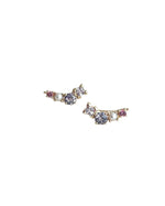 Ariel's Treasures 14K Spinel Pearl Ear Climbers