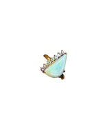 Oceanic Mist 9K Gold Opal Ring