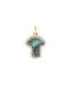 Nyssa Mushroom Charm Pendant in 14K Gold