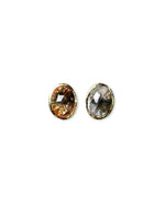 Gemma Moss Aquamarine Studs in 14K Gold