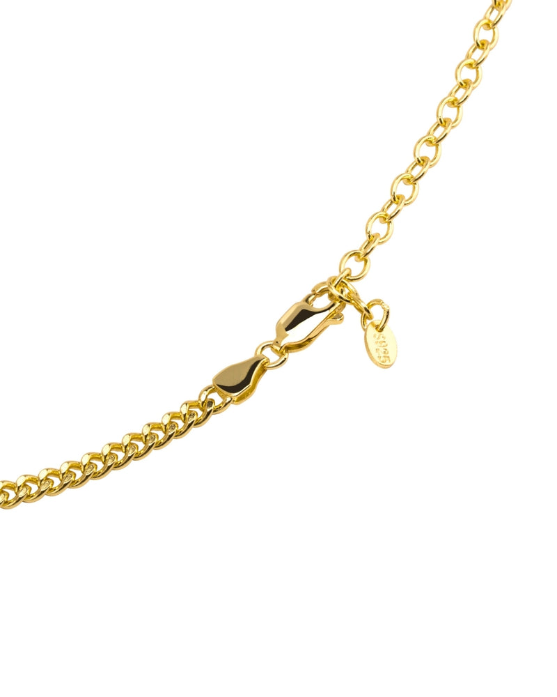 Tahlia Moissanite Chain Necklace