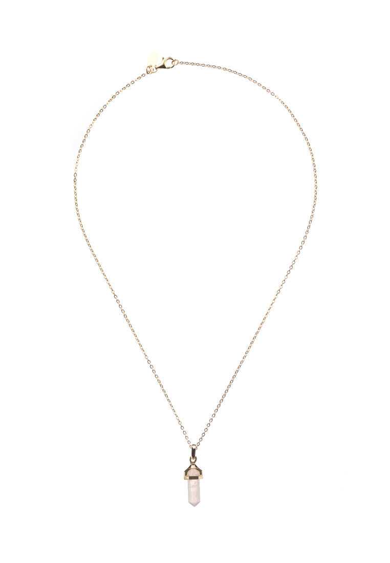 Kristelle Gold Rod Necklace - Antonia Y. Jewelry