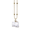 Quartz Gold Dipped Necklace - Antonia Y. Jewelry