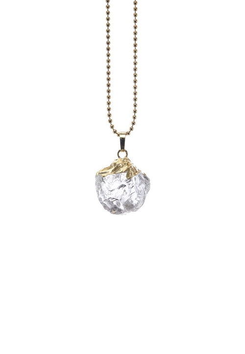 Clear Quartz Necklace - Antonia Y. Jewelry