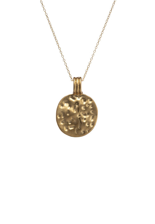 Larissa Gold Coin Necklace - Antonia Y. Jewelry