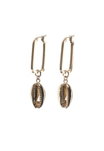 Harper Cowrie Shells Earrings - Antonia Y. Jewelry