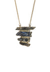 Kyanite Stack Necklace - Antonia Y. Jewelry