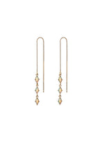 Australian Opal Gold Threaders - Antonia Y. Jewelry