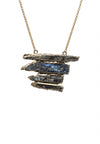Kyanite Stack Necklace - Antonia Y. Jewelry
