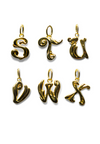 Initial Gold Letter Necklace - Antonia Y. Jewelry
