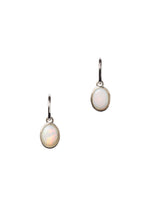 Australian Opal Oval Earrings - Antonia Y. Jewelry