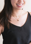 Leah Choker Charms Necklace - Antonia Y. Jewelry