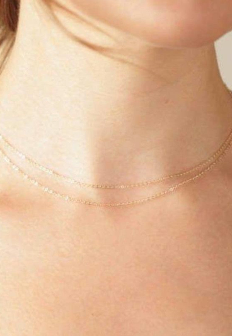 Celine 14K Gold Necklace - Antonia Y. Jewelry