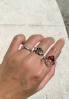 Antonia Y. Jewelry Red Garnet Sunstone Ring