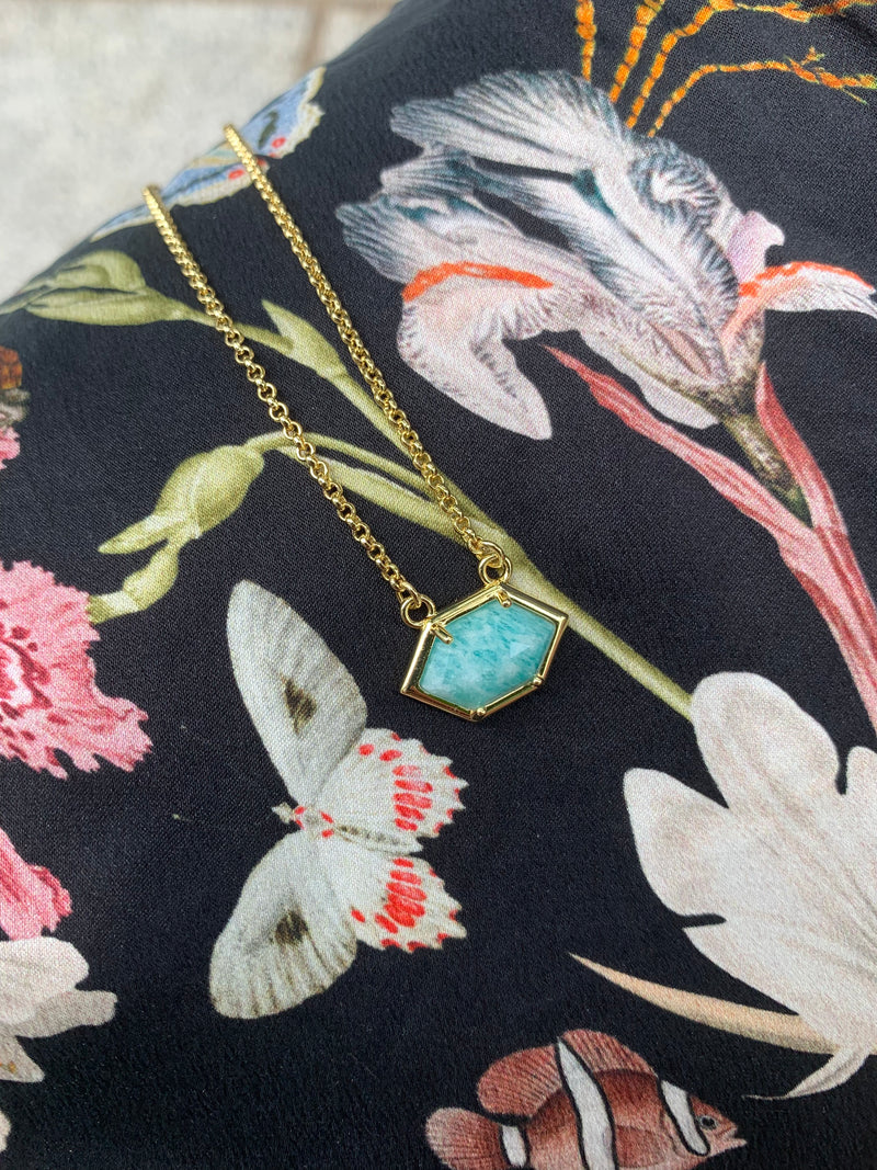 The Signature Hexagon Necklace - Antonia Y. Jewelry